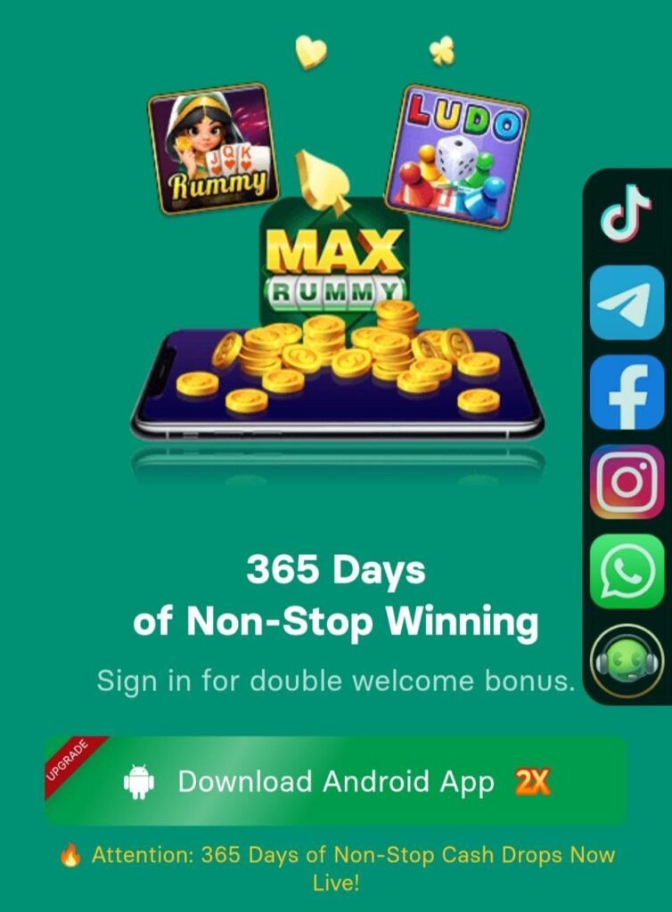 Max rummy Yono Apk